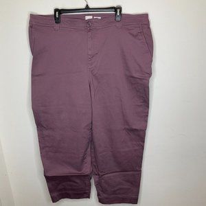 A New Day Womens Size 20 Plus Purple Denim Jeans Pants